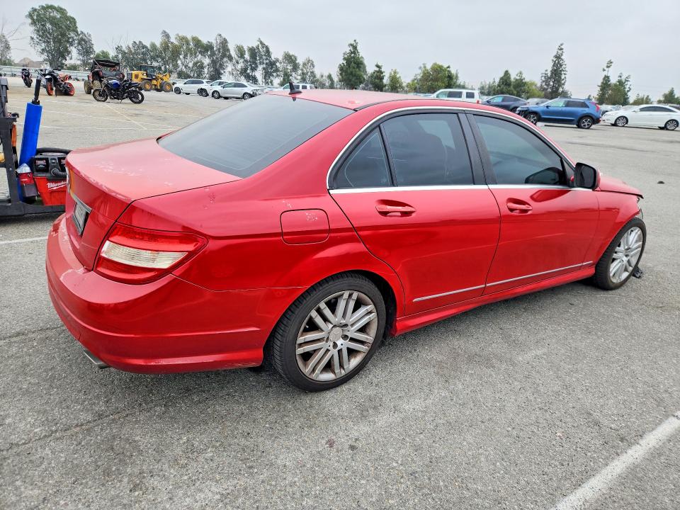 2009 Mercedes-benz C მანქანა იყიდება აუქციონზე, vin: WDDGF54X59R077558, აუქციონის ნომერი: 47796866