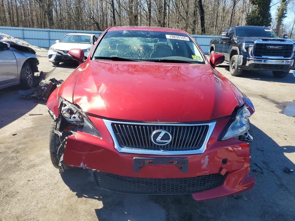 Auction sale of the 2009 Lexus Is 250, vin: JTHCK262495027910, lot number: 79830765