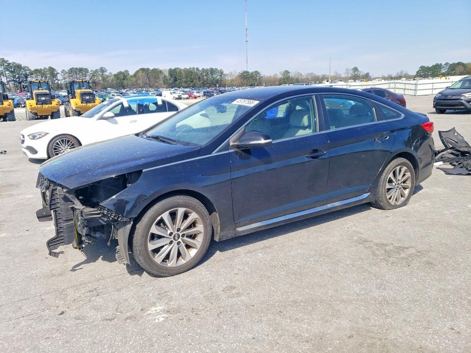 2015 Hyundai Sonata მანქანა იყიდება აუქციონზე, vin: 5NPE34AF7FH097488, აუქციონის ნომერი: 45757566