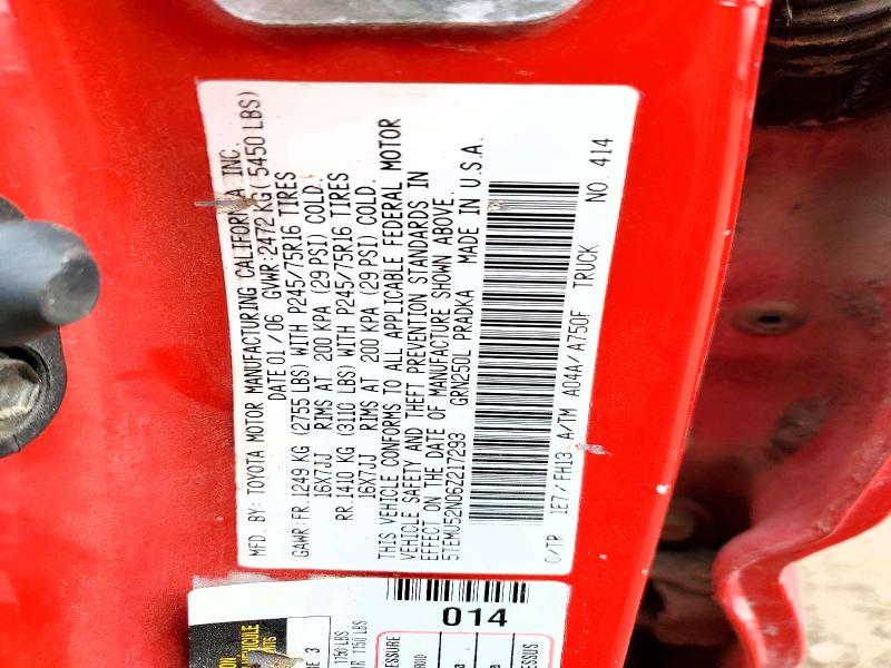 Aukcja sprzedaży 2006 Toyota Tacoma, vin: 5TEMU52N06Z217293, numer aukcji: 47312436
