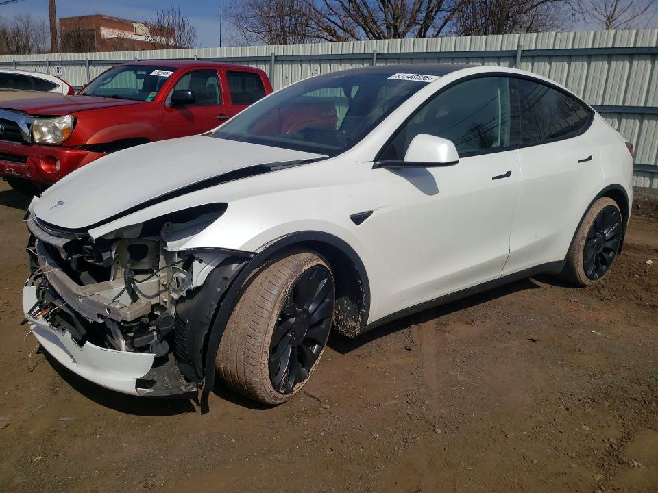 Продаж на аукціоні авто 2022 Tesla Model Y, vin: 7SAYGDEF4NF452435, номер лоту: 47740056