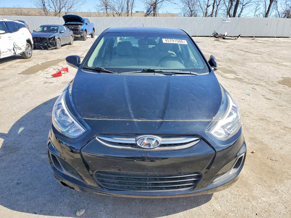 2017 Hyundai Accent მანქანა იყიდება აუქციონზე, vin: KMHCT4AE6HU247416, აუქციონის ნომერი: 45791586