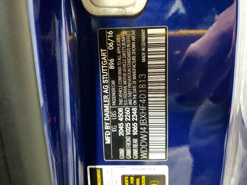 Продажа на аукционе авто 2017 Mercedes-benz C, vin: WDDWJ4JBXHF401813, номер лота: 42077666