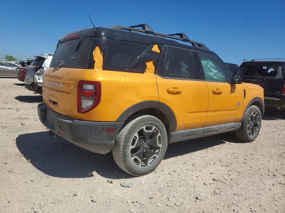 2022 Ford Bronco Sport მანქანა იყიდება აუქციონზე, vin: 3FMCR9C62NRD86060, აუქციონის ნომერი: 46568376