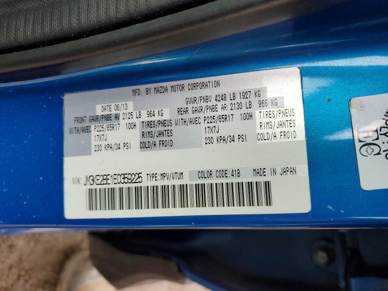 Aukcja sprzedaży 2014 Mazda Cx-5, vin: JM3KE2BE1E0359225, numer aukcji: 47393756