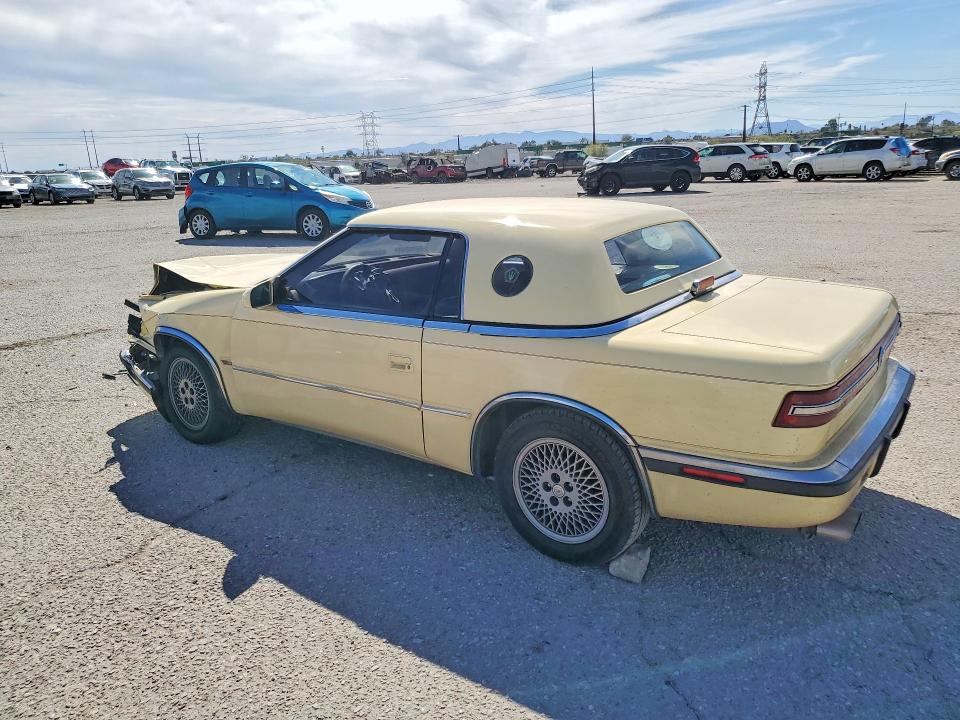 79953615 :رقم المزاد ، ZC2FS1205LB205436 vin ، 1990 Chrysler Tc مزاد بيع