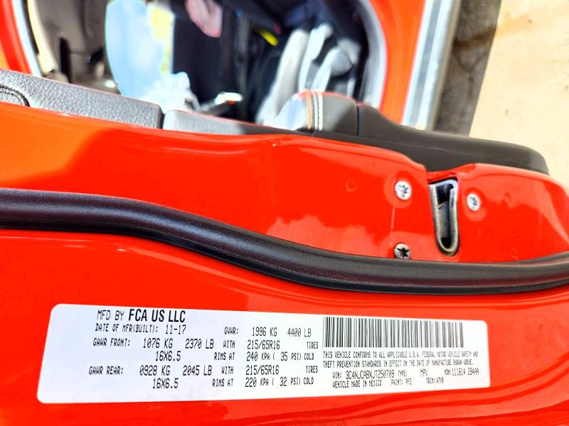 Aukcja sprzedaży 2018 Jeep Compass, vin: 3C4NJCABXJT250709, numer aukcji: 42002886