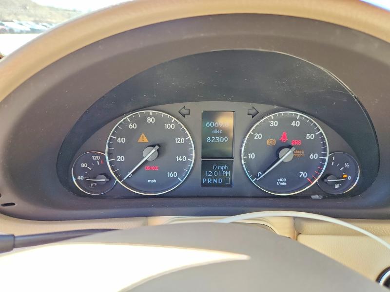47284086 :رقم المزاد ، WDBRF54H27F875508 vin ، 2007 Mercedes-benz C مزاد بيع