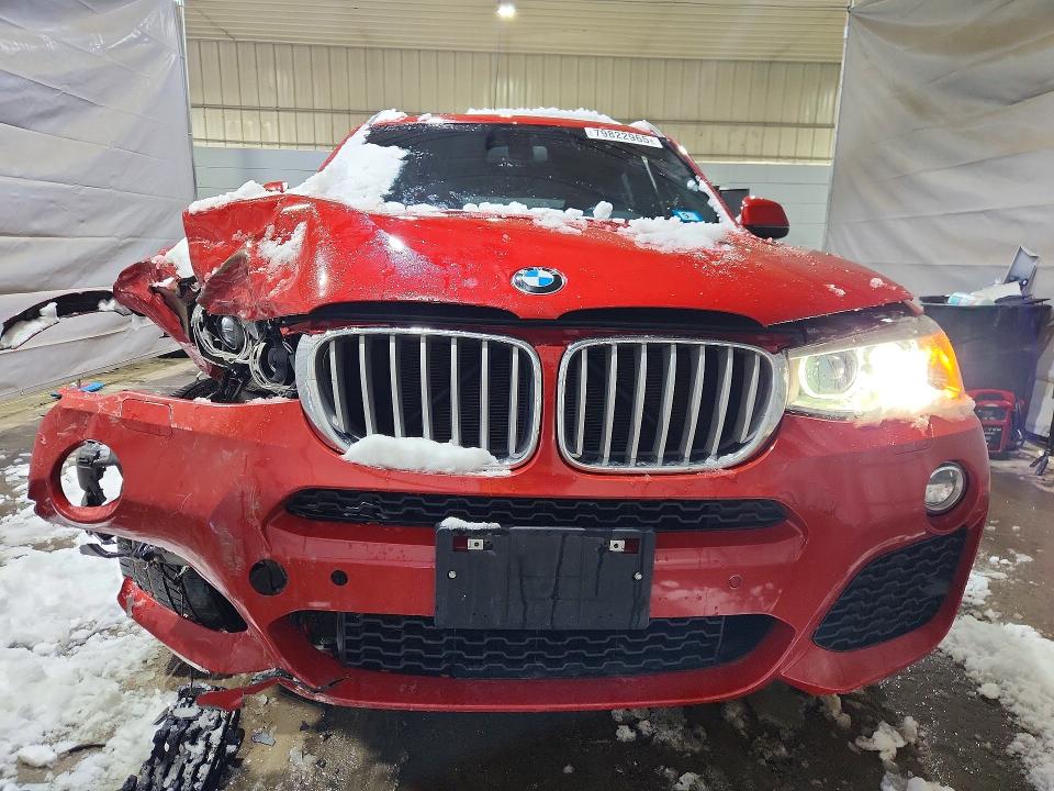 2015 Bmw X3 მანქანა იყიდება აუქციონზე, vin: 5UXWX9C5XF0D51686, აუქციონის ნომერი: 79822965