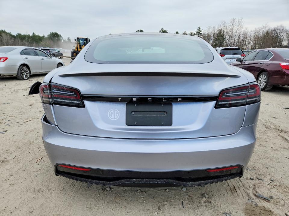 2024 Tesla Model S მანქანა იყიდება აუქციონზე, vin: 5YJSA1E55RF542015, აუქციონის ნომერი: 47907946