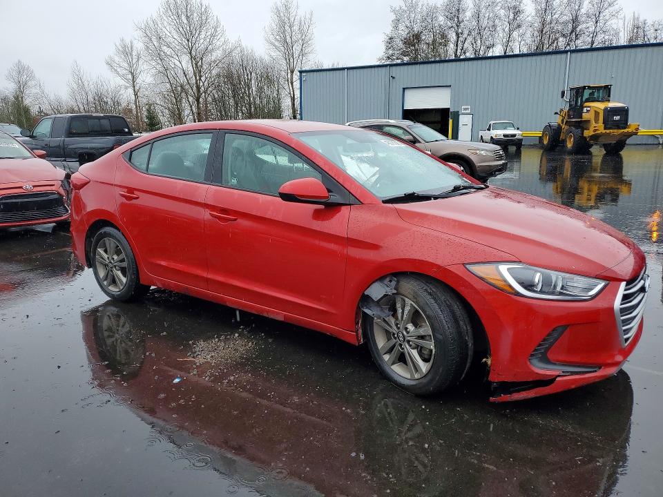 Продаж на аукціоні авто 2018 Hyundai Elantra, vin: 5NPD84LF7JH290503, номер лоту: 45973036