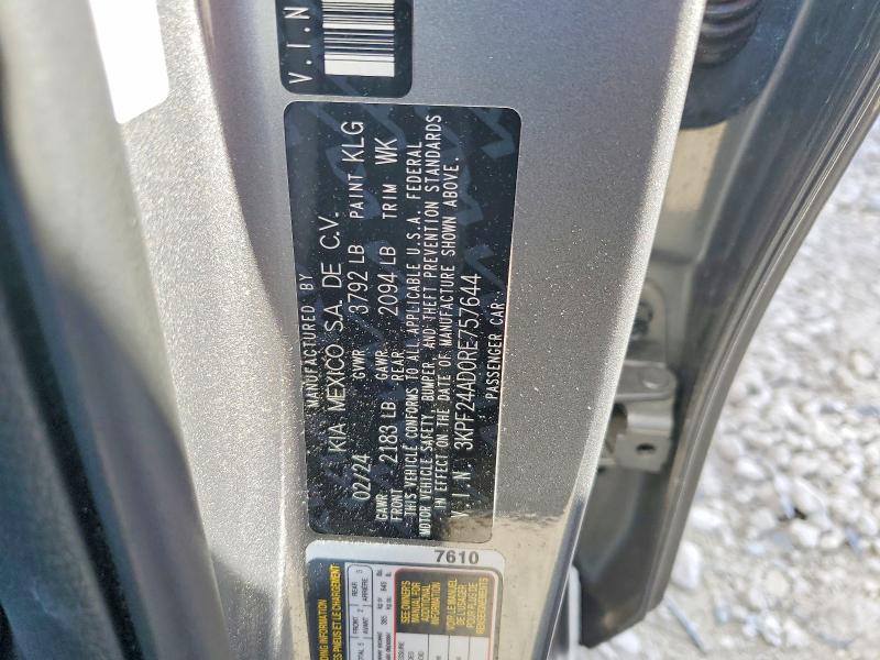 Продаж на аукціоні авто 2024 Kia Forte, vin: 3KPF24AD0RE757644, номер лоту: 48237736