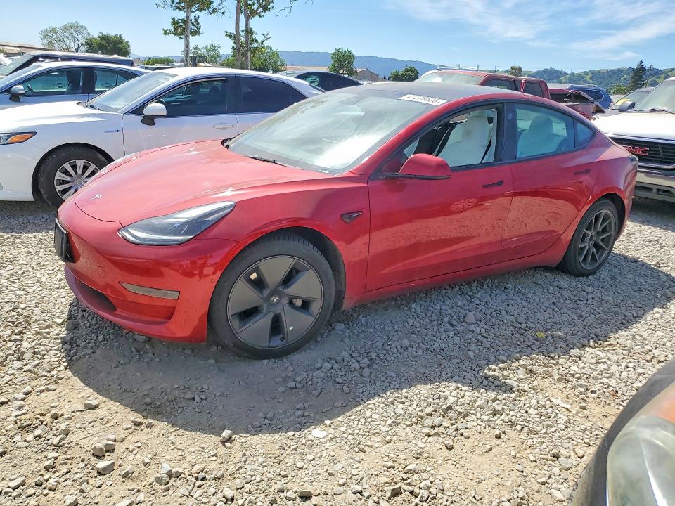 Продаж на аукціоні авто 2021 Tesla Model 3, vin: 5YJ3E1EA3MF098101, номер лоту: 47278636