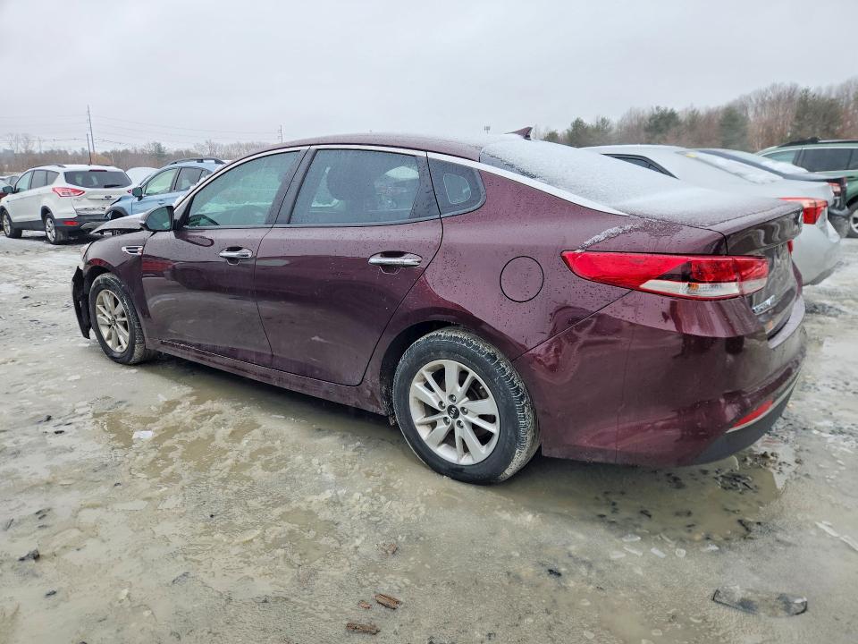 2016 Kia Optima მანქანა იყიდება აუქციონზე, vin: 5XXGT4L33GG117311, აუქციონის ნომერი: 41762666