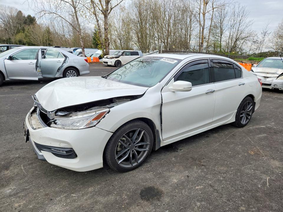 48293506 :رقم المزاد ، 1HGCR3F92GA030410 vin ، 2016 Honda Accord مزاد بيع