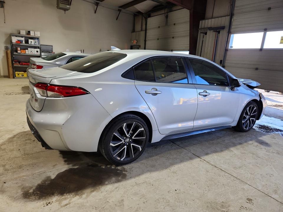 45588166 :رقم المزاد ، JTDS4RCE5LJ022857 vin ، 2020 Toyota Corolla مزاد بيع
