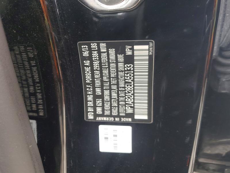 Продаж на аукціоні авто 2014 Porsche Cayenne, vin: WP1AB2A28ELA55133, номер лоту: 47988916