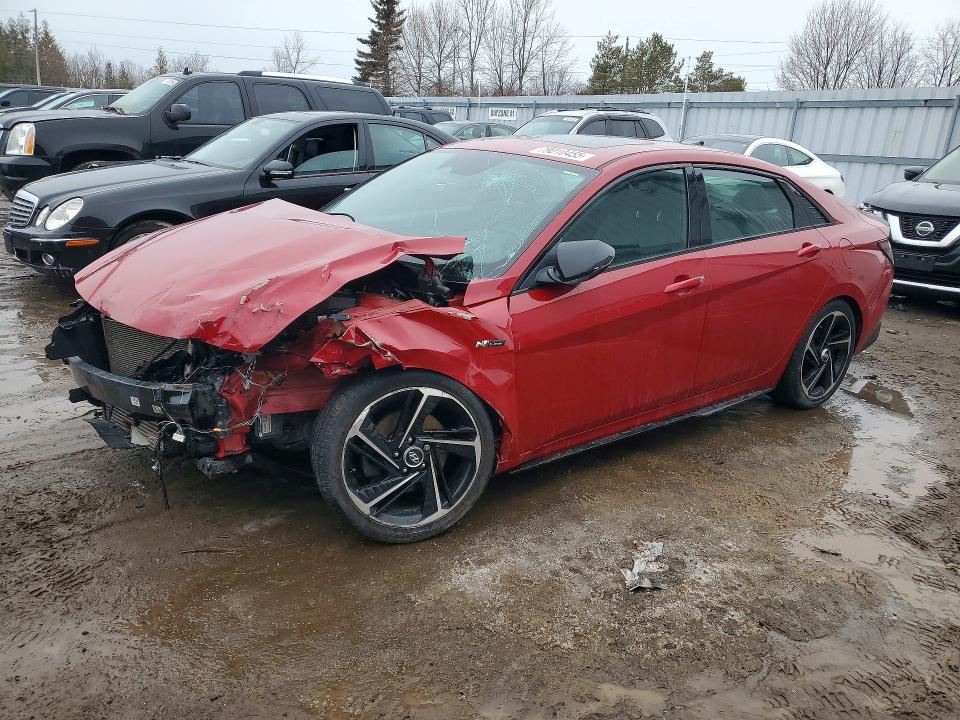 2022 Hyundai Elantra მანქანა იყიდება აუქციონზე, vin: KMHLR4AF8NU256492, აუქციონის ნომერი: 79010455