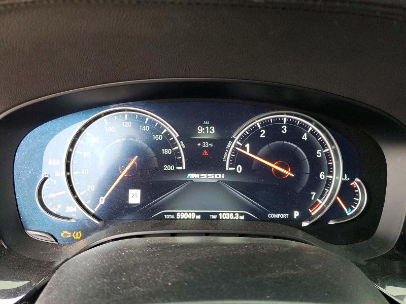 79393995 :رقم المزاد ، WBAJB9C5XJB286968 vin ، 2018 Bmw M550xi مزاد بيع