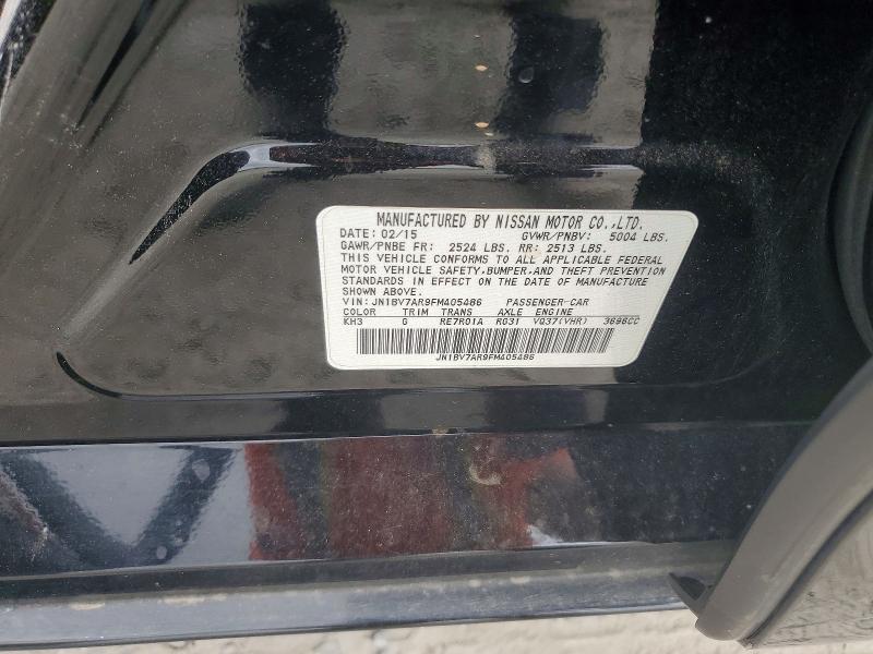 Aukcja sprzedaży 2015 Infiniti Q50, vin: JN1BV7AR9FM405486, numer aukcji: 48224856