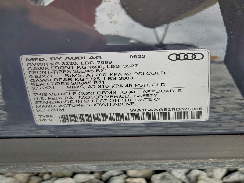 Продажа на аукционе авто 2024 Audi Q8 E-tron, vin: WA16AAGE2RB025055, номер лота: 41722226