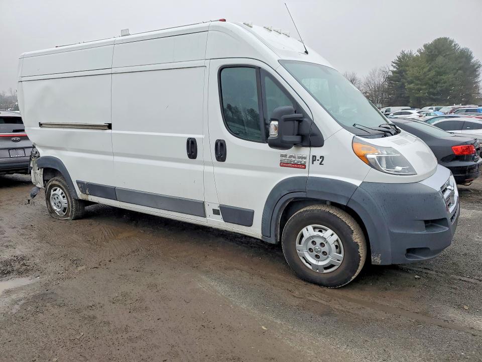 49586406 :رقم المزاد ، 3C6TRVDG3HE539391 vin ، 2017 Ram Promaster 2500 مزاد بيع