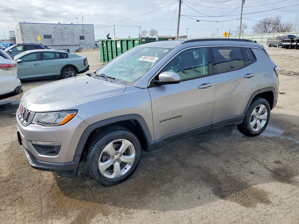 Продажа на аукционе авто 2018 Jeep Compass, vin: 3C4NJDBB2JT255682, номер лота: 46661346
