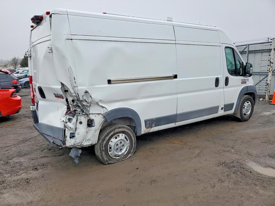 49586406 :رقم المزاد ، 3C6TRVDG3HE539391 vin ، 2017 Ram Promaster 2500 مزاد بيع