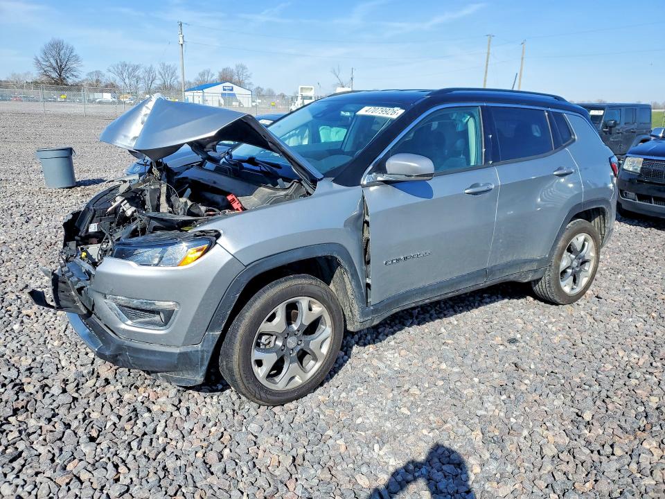 47079926 :رقم المزاد ، 3C4NJDCB0MT521736 vin ، 2021 Jeep Compass مزاد بيع