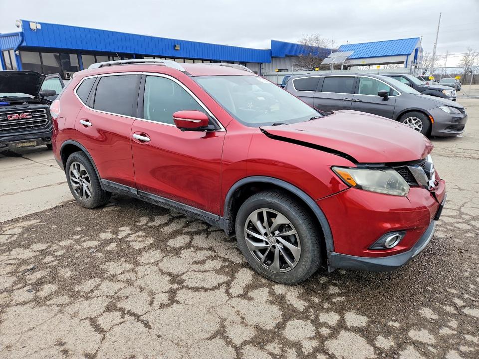 47725026 :رقم المزاد ، 5N1AT2MV0FC922624 vin ، 2015 Nissan Rogue مزاد بيع