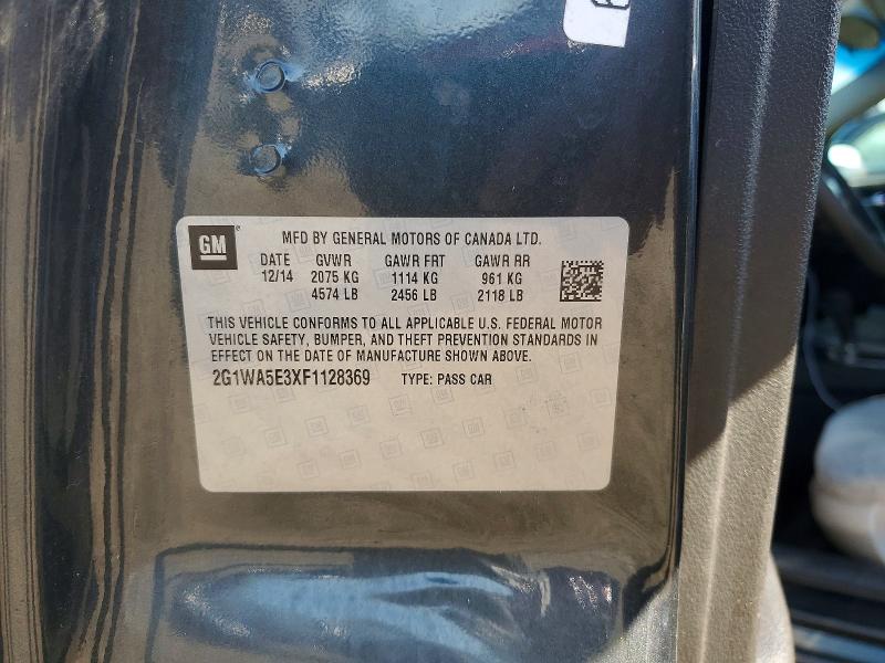 2015 Chevrolet Impala Limited მანქანა იყიდება აუქციონზე, vin: 2G1WA5E3XF1128369, აუქციონის ნომერი: 47002486