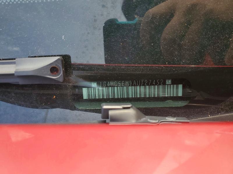 2010 Buick Lucerne მანქანა იყიდება აუქციონზე, vin: 1G4HC5EM9AU127452, აუქციონის ნომერი: 45630286