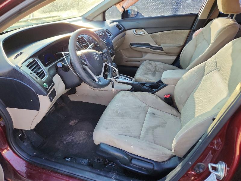 46713496 :رقم المزاد ، 19XFB2F53FE706561 vin ، 2015 Honda Civic مزاد بيع
