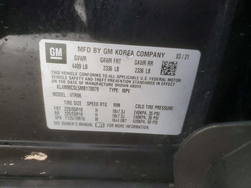 Продаж на аукціоні авто 2021 Buick Encore Gx, vin: KL4MMCSL5MB170079, номер лоту: 79078605