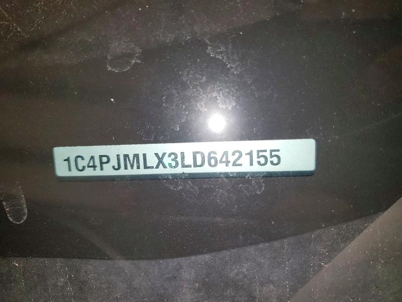 Продажа на аукционе авто 2020 Jeep Cherokee, vin: 1C4PJMLX3LD642155, номер лота: 47475516