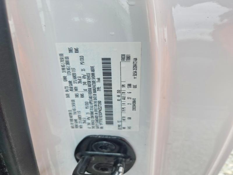 Aukcja sprzedaży 2023 Ford F150, vin: 1FTFX1E53PKE27350, numer aukcji: 47553306