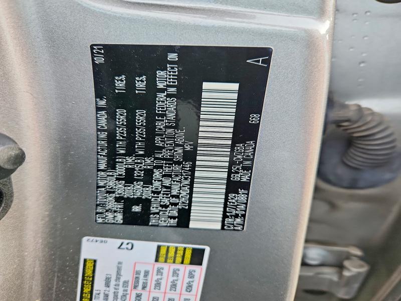 Aukcja sprzedaży 2022 Lexus Rx 350, vin: 2T2HZMDA7NC317446, numer aukcji: 46720026