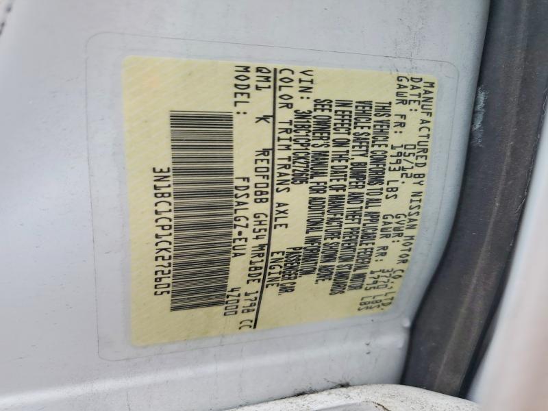 Продаж на аукціоні авто 2012 Nissan Versa, vin: 3N1BC1CP1CK272605, номер лоту: 45784946