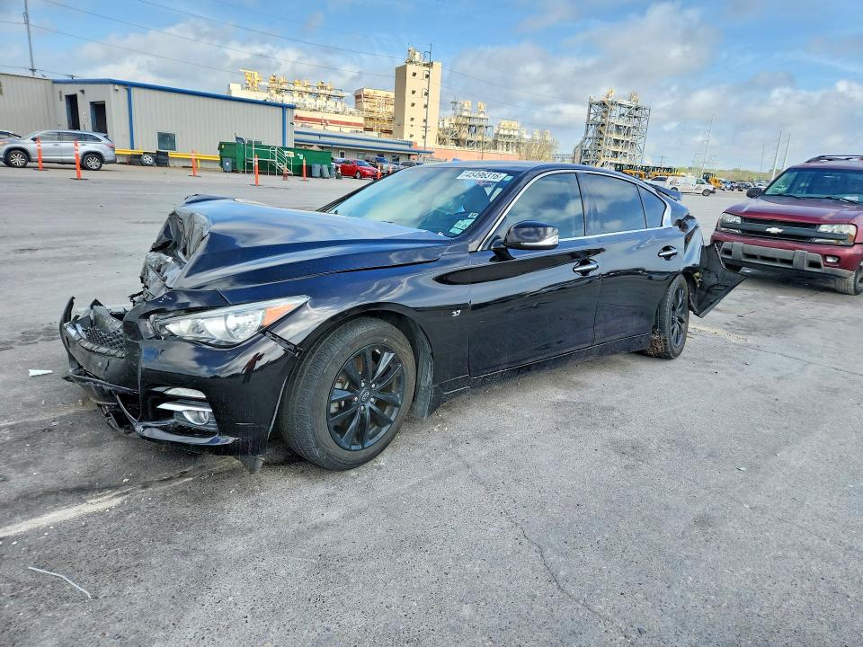 2015 Infiniti Q50 მანქანა იყიდება აუქციონზე, vin: JN1BV7AP5FM354776, აუქციონის ნომერი: 45496316