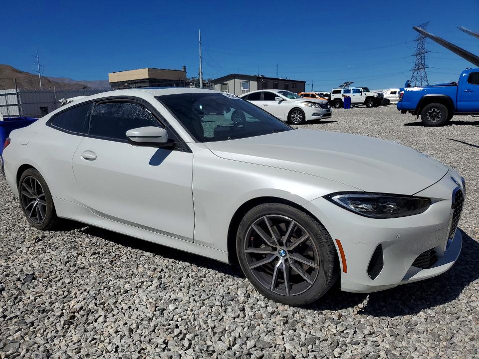 2021 Bmw 430i მანქანა იყიდება აუქციონზე, vin: WBA53AP04MCG87688, აუქციონის ნომერი: 46396076