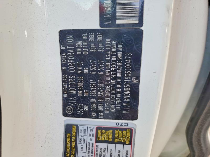 Aukcja sprzedaży 2016 Kia Sedona, vin: KNDMB5C19G6100473, numer aukcji: 45445346
