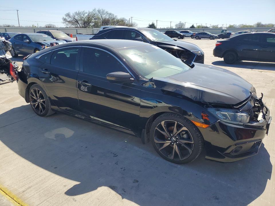 Продажа на аукционе авто 2019 Honda Civic, vin: 19XFC2F81KE051527, номер лота: 46911196