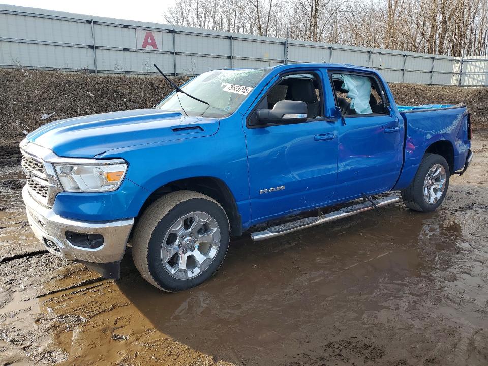 79625795 :رقم المزاد ، 1C6SRFFT4NN362403 vin ، 2022 Ram 1500 مزاد بيع