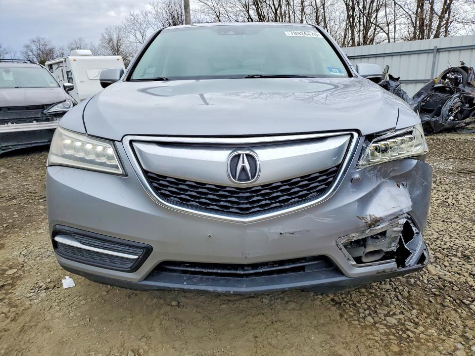2016 Acura Mdx მანქანა იყიდება აუქციონზე, vin: 5FRYD4H4XGB058441, აუქციონის ნომერი: 78924475