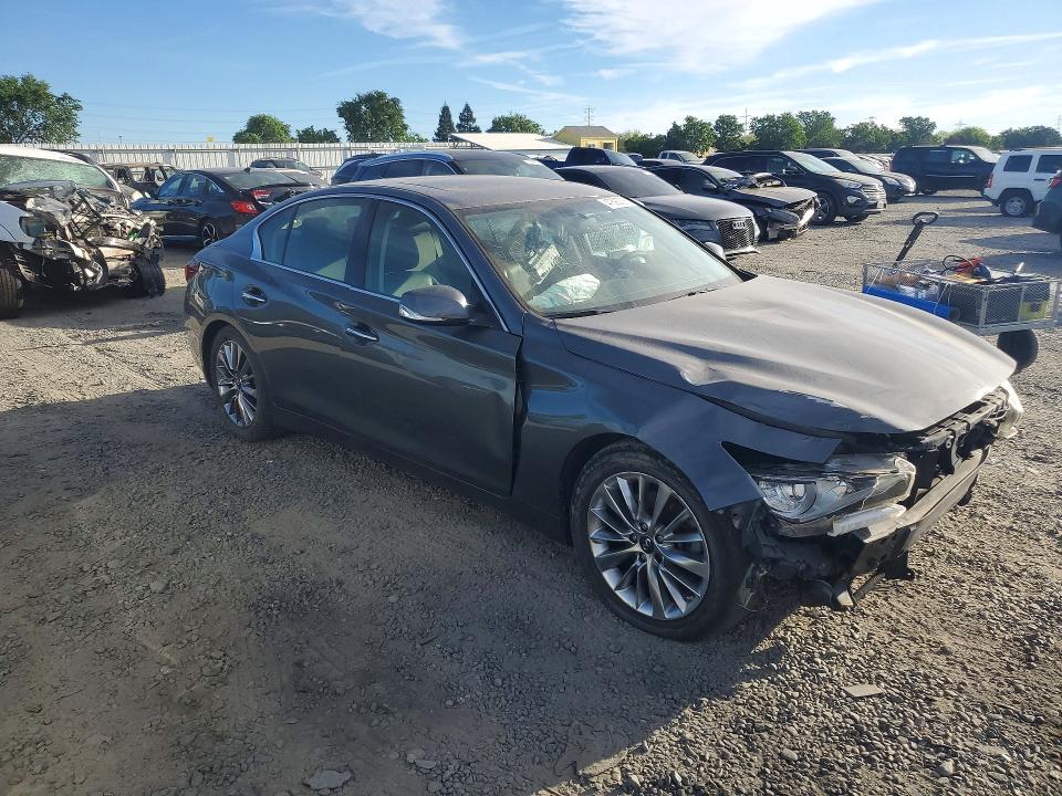 47590036 :رقم المزاد ، JN1EV7APXJM356156 vin ، 2018 Infiniti Q50 مزاد بيع