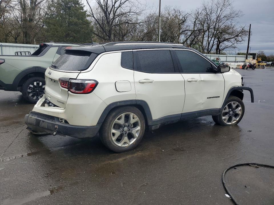 2021 Jeep Compass მანქანა იყიდება აუქციონზე, vin: 3C4NJDCB1MT521602, აუქციონის ნომერი: 47872986