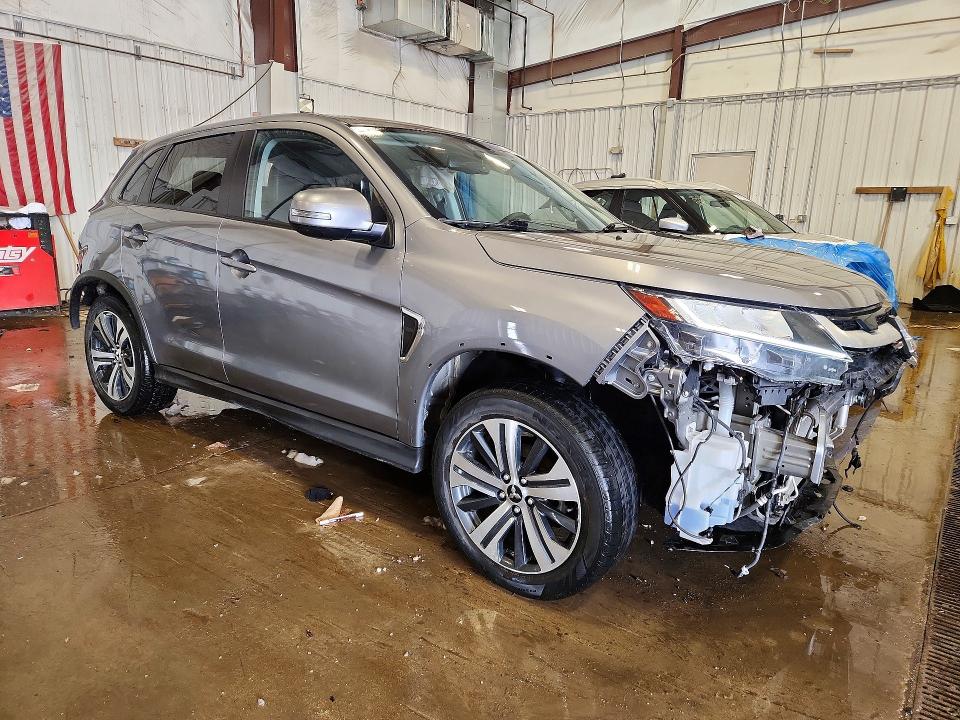 2022 Mitsubishi Outlander Sport მანქანა იყიდება აუქციონზე, vin: JA4ARUAU7NU011848, აუქციონის ნომერი: 46555646