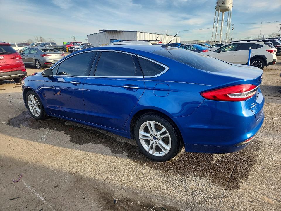 46891096 :رقم المزاد ، 3FA6P0HD9JR213498 vin ، 2018 Ford Fusion مزاد بيع