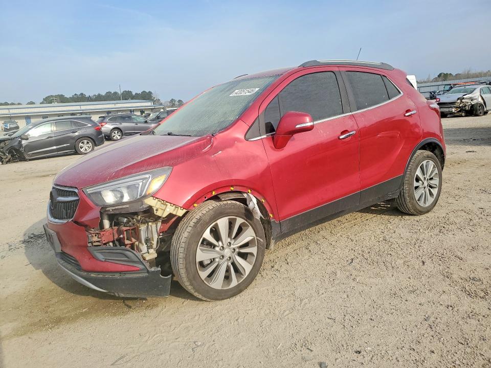 42051546 :رقم المزاد ، KL4CJASB2JB636241 vin ، 2018 Buick Encore مزاد بيع