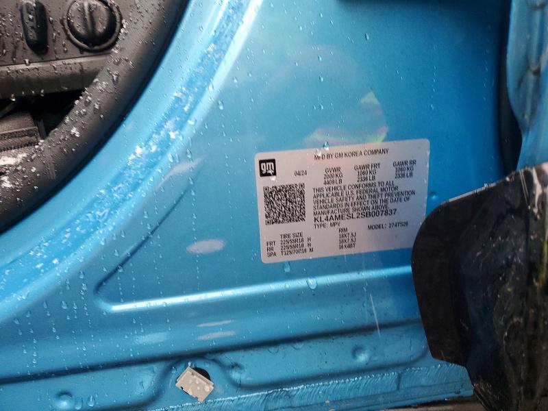 2025 Buick Encore Gx მანქანა იყიდება აუქციონზე, vin: KL4AMESL2SB007837, აუქციონის ნომერი: 45780076